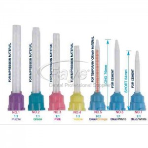 High Quality Silicon Rubber Dental mixing tips various kinds for your choice